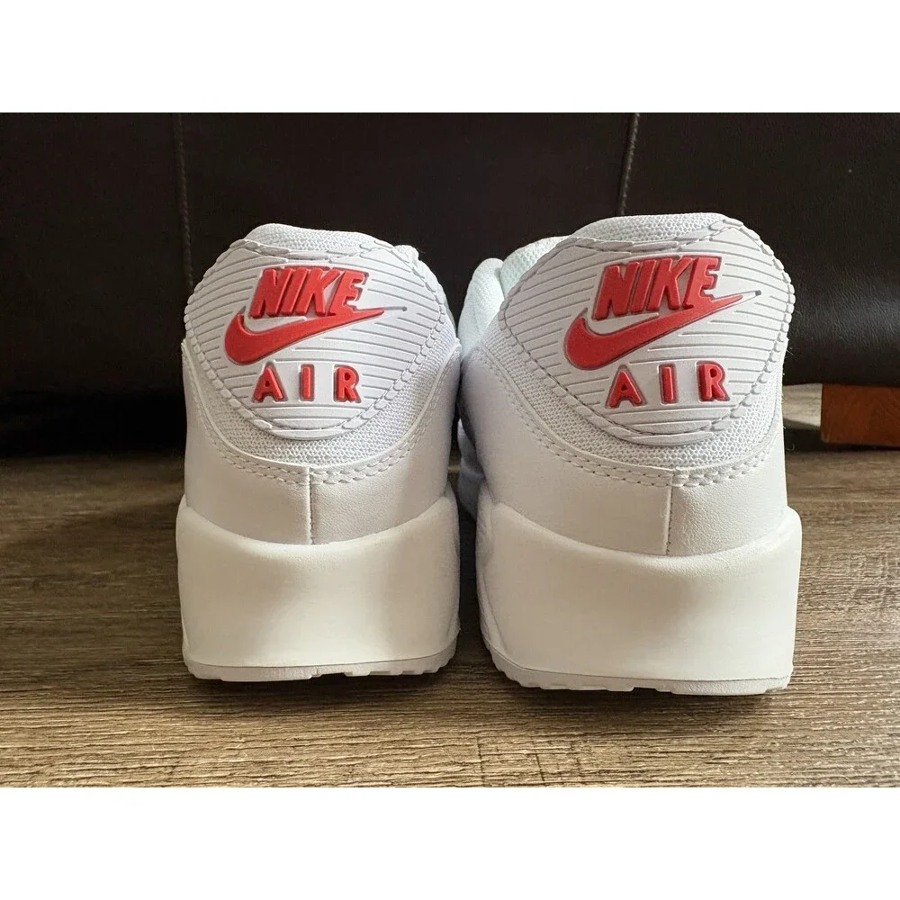 Nike Air Max 90 White Light Crimson Men’s Sz 13 DM0029-118 - Picture 12 of 13